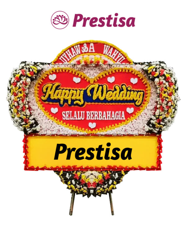 Papan wedding terkirim